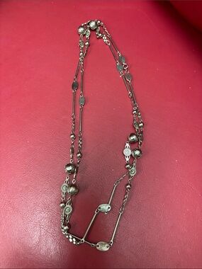 Brighton Silver-Tone Multi-Link Necklace